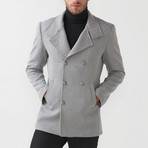 Bailey Wool Coat // Gray (Euro: 52)