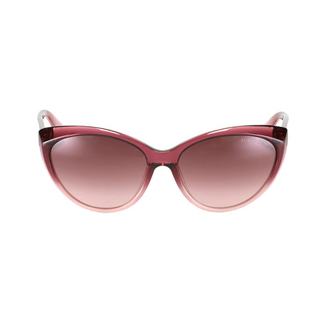 Women's Martina Sunglasses // Crystal Violet-Pink Gradient + Violet Gradient