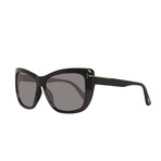 Women's Lindsay Sunglasses // Black + Grey