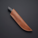 Damascus Double Edge Skinner Knife // SK-119