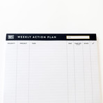 Weekly Action Pad