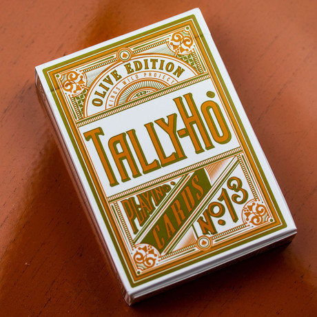 Playing Cards // Olive Tally Ho