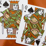 Playing Cards // Olive Tally Ho