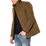Athens Overcoat // Camel (Small)