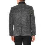 PLT8327 Overcoat // Patterned Gray (3XL)