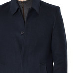 PLT8330 Dewberry Overcoat // Dark Blue (M)