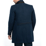 PLT8350 Overcoat // Dark Blue (2XL)