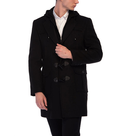 PLT8352 Overcoat // Black (S)