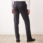 Classic Fit Half-Canvas Suit // Grey Window Pindot (US: 44S)