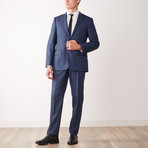 Classic Fit Half-Canvas Suit // Blue Cashmere Box (US: 40S)