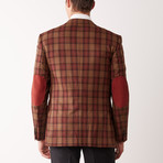 Classic Fit Half-Canvas Sport Jacket // Earth Fire (US: 42L)