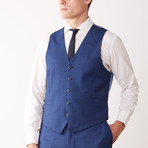 Classic Fit Half-Canvas Suit // Blue Nailhead (US: 46S)