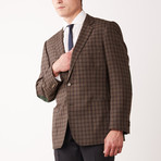 Classic Fit Half-Canvas Sport Jacket // Earth Box (US: 48R)