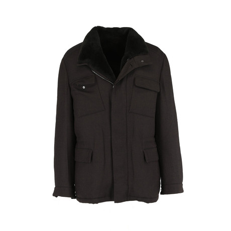 Valentino Tailored Coat // Taupe (Euro: 46)