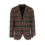 Deacon Tailored Jacket // Red-Green (Euro: 52)