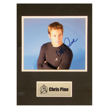Chris Pine // Star Trek // Signed Photo