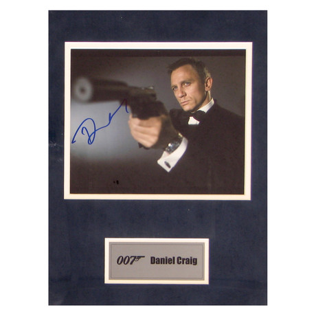 Daniel Craig // 007 // Signed Photo