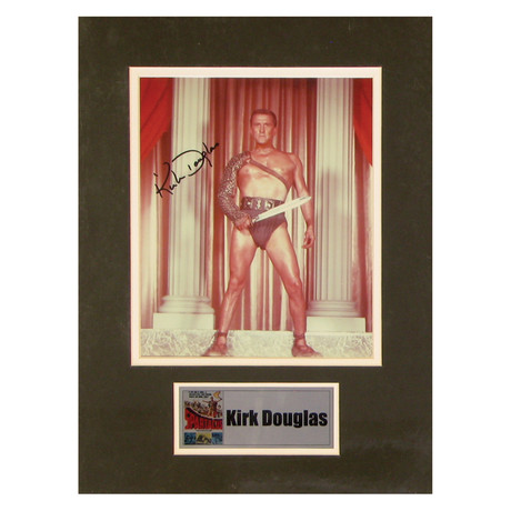 Kirk Douglas // Spartacus // Signed Photo