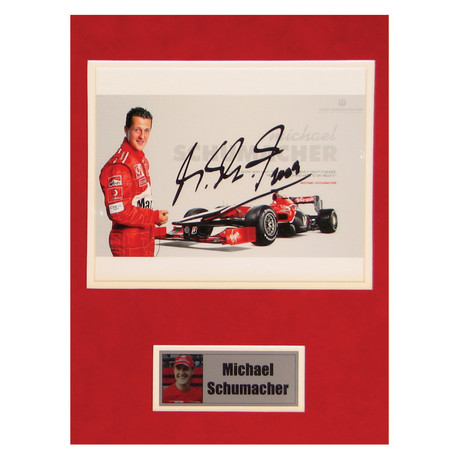 Michael Schumacher // Signed Photo