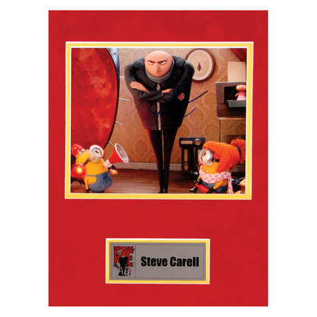 Steve Carell // Supervillain Gru // Signed Photo