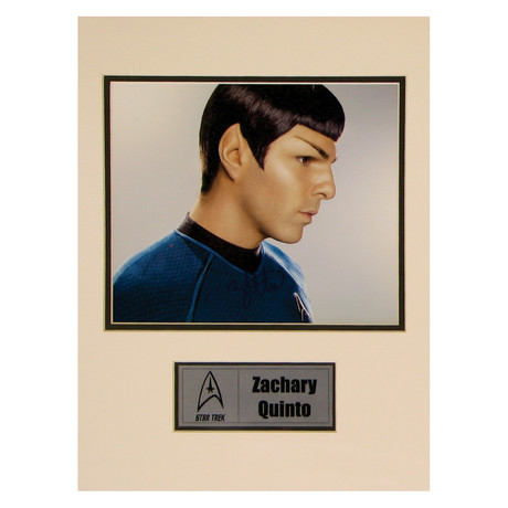 Zachary Quinto // Star Trek // Signed Photo