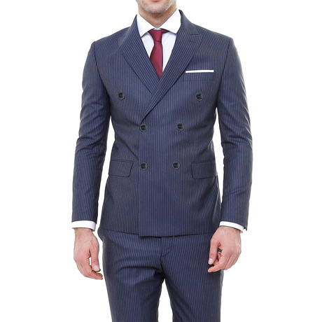 Axton 2-Piece Slim-Fit Suit // Navy (Euro: 44)