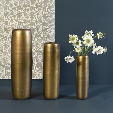 Lane Vase // Brass (Small)