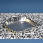 Mackenzie Square Tray // Med // Nickel