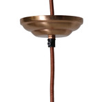 Webster Petite Metal Pendant // Copper