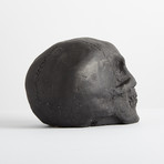 Ceramic Tarred Skull // Mini