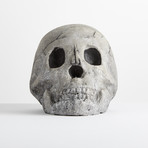 Ceramic Human Skull // One-Piece