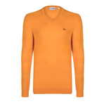 V-Neck Jumper // Orange (S)