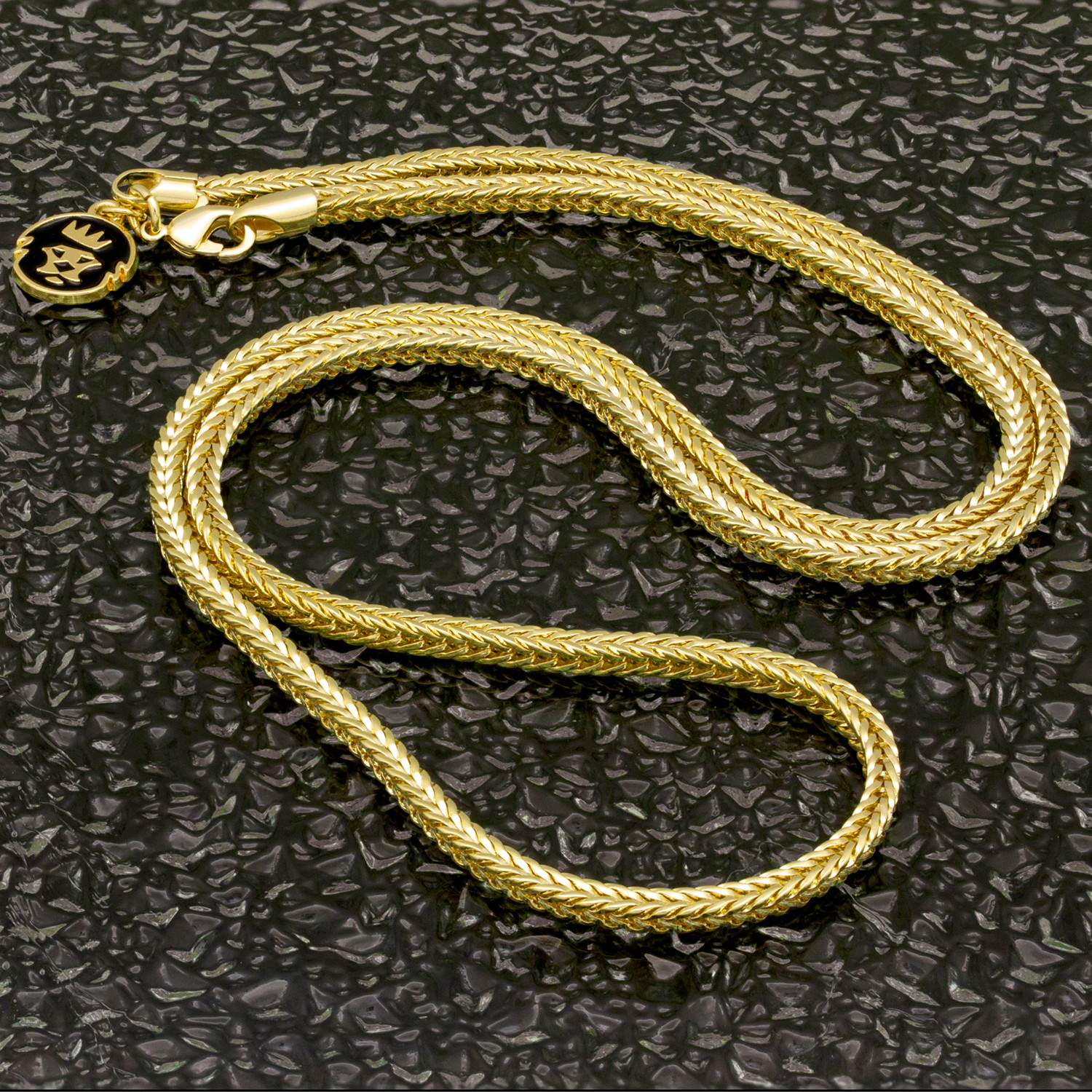 Franco Gold Chain // 3mm - King Ice - Touch of Modern