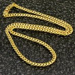 Miami Cuban Curb Chain // 5mm (Gold)