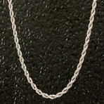 Stainless Steel Rope Chain // 4mm (Gold)