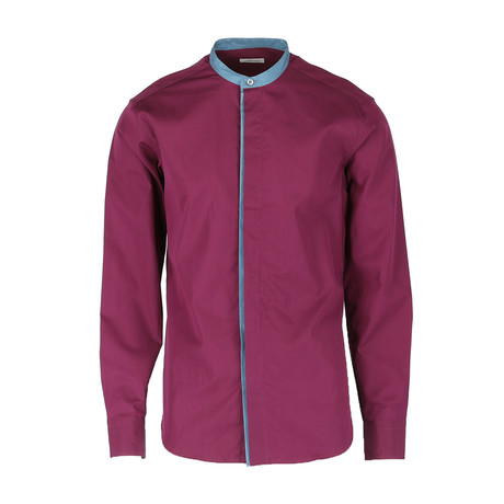 Tyron Fitted Long Sleeve // Azure (S)