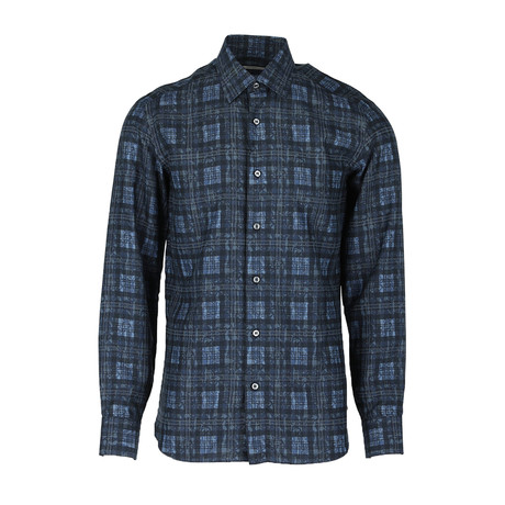 Ramiro Fitted Long Sleeve // Midnight Blue (S)