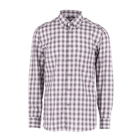 Ron Fitted Long Sleeve // Burgundy (M)