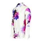 Maurice Fitted Long Sleeve // Violet, Fuchsia (M)