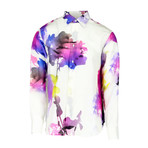 Maurice Fitted Long Sleeve // Violet, Fuchsia (M)