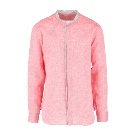 Vincenzo Fitted Long Sleeve // Red (L)