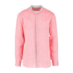 Vincenzo Fitted Long Sleeve // Red (L)