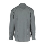 Cristopher Fitted Long Sleeve // Emerald Gray (2XL)