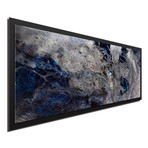 Storm Color // Black Frame (60"W x 24"H x 1"D)
