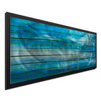 Ocean View // Black Frame (48"W x 19"H x 1"D)