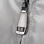 Silk Baseball Jacket // Gray (S)