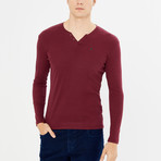 Carson T-Shirt // Burgundy (L)