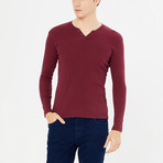 Carson T-Shirt // Burgundy (L)