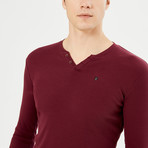 Carson T-Shirt // Burgundy (L)