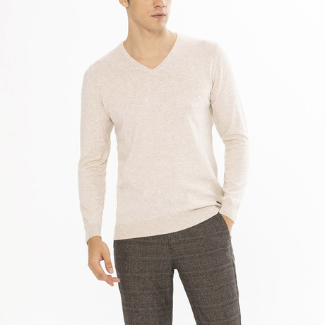 Isaiah Sweater // Beige (S)